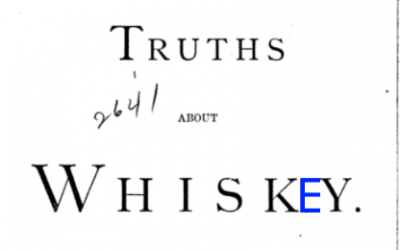 Die Wahrheit über Whiskey