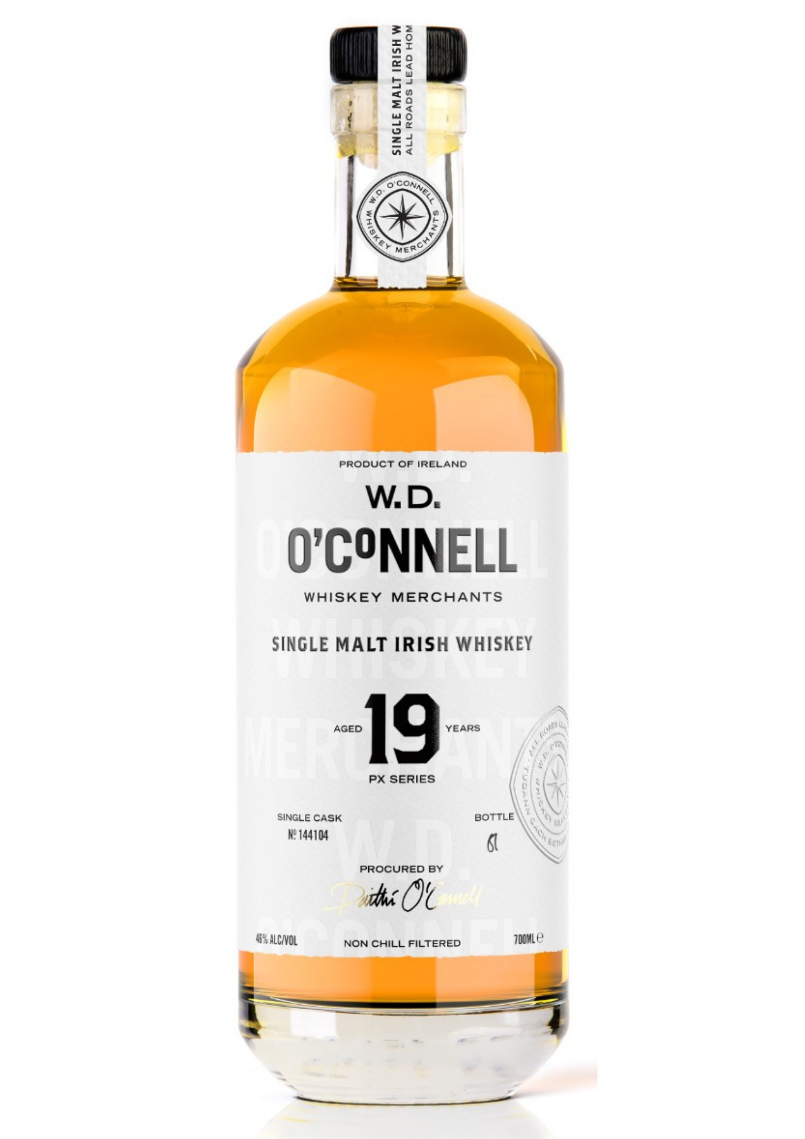 PX Single Cask Irish Whiskey de WD O&#039;Connell Whiskey Merchants
